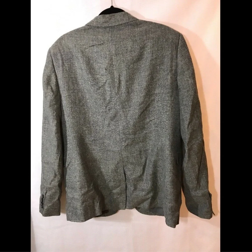 NWT $995 Burberry London Wool Herringbone‎ Sportcoat Jacket [SZ 56R ]
